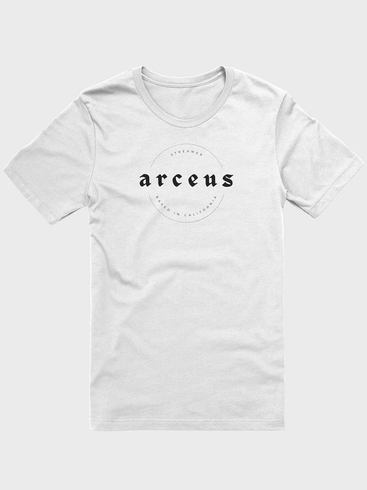 arc logo white tee product image (1)