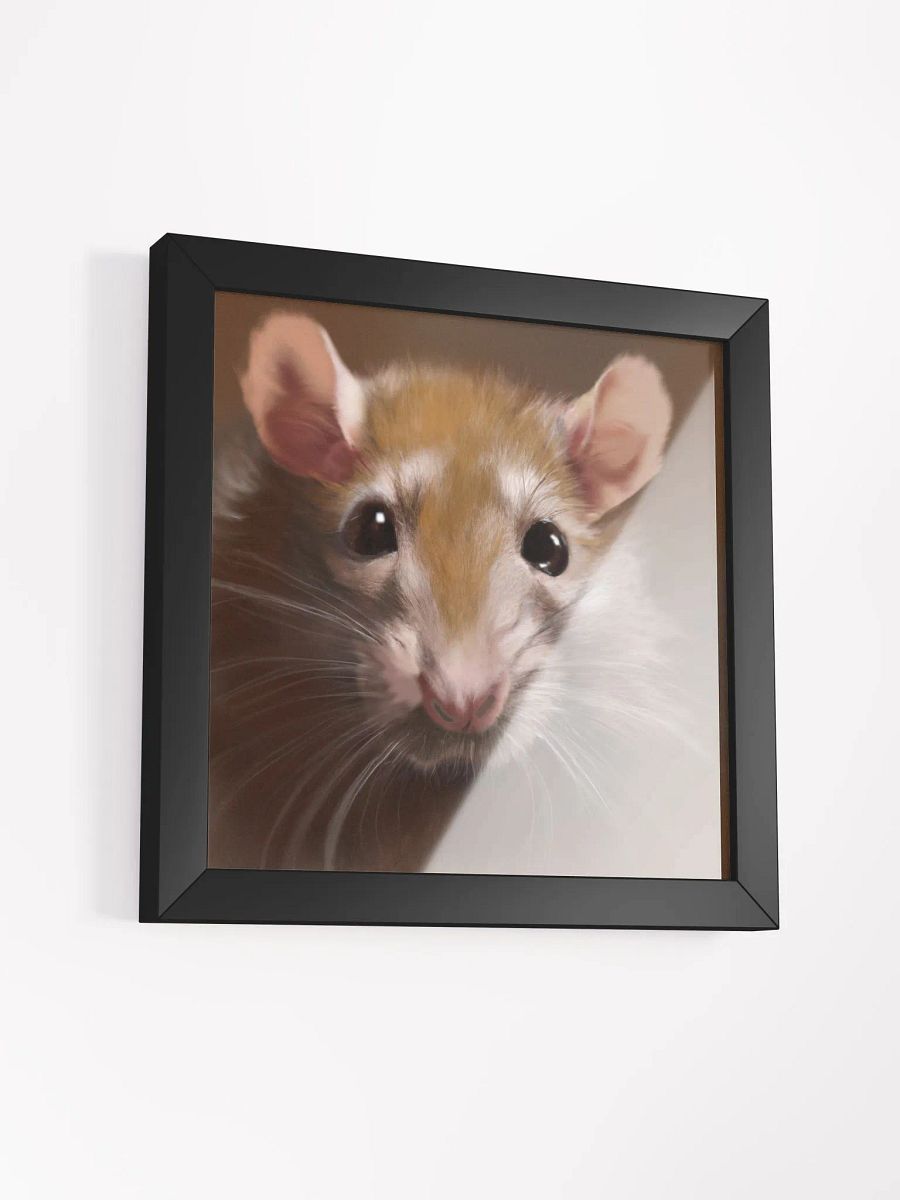 Wuv rat framed print product image (12)