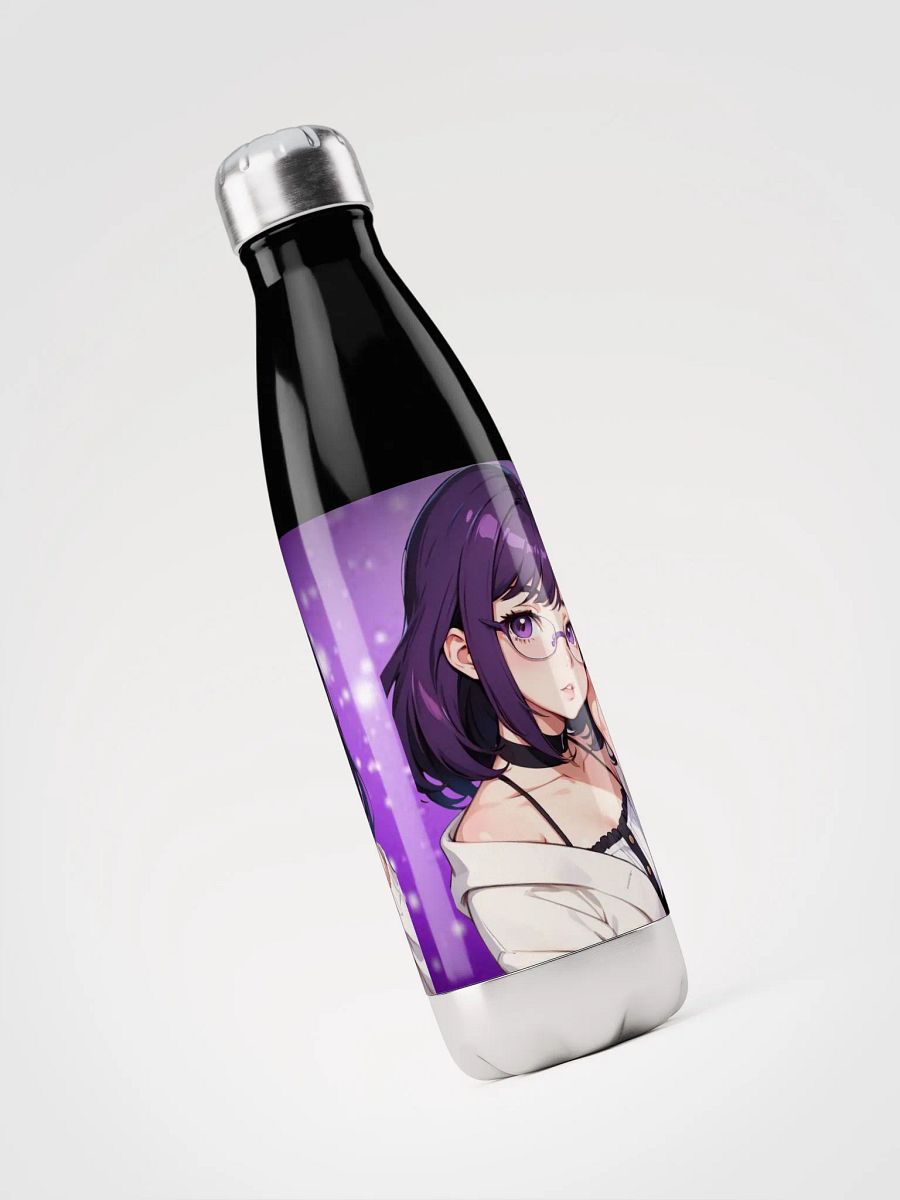 (Purple WAIFU) K Stainless Steel Water Bottle product image (3)
