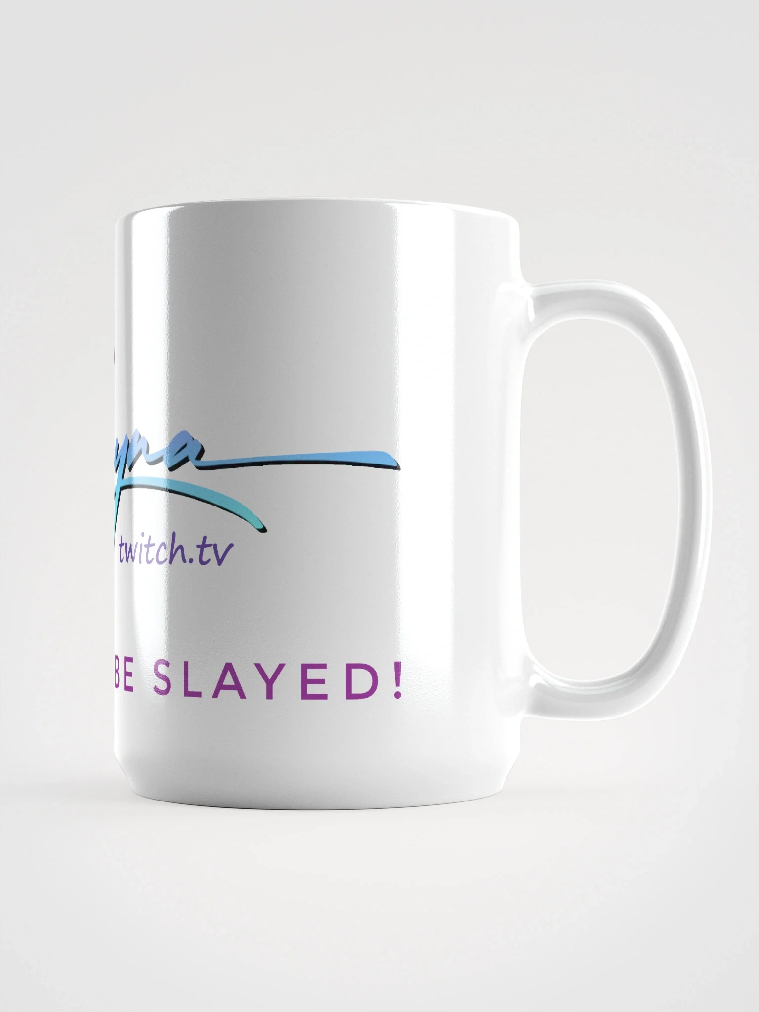 SLAYNA Ombre Large 15 oz White Mug product image (3)