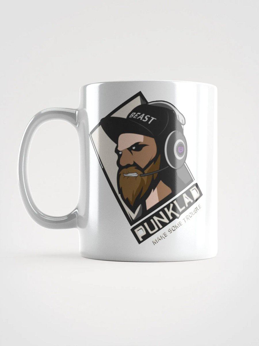 White Glossy mug: Punklad Logo product image (6)