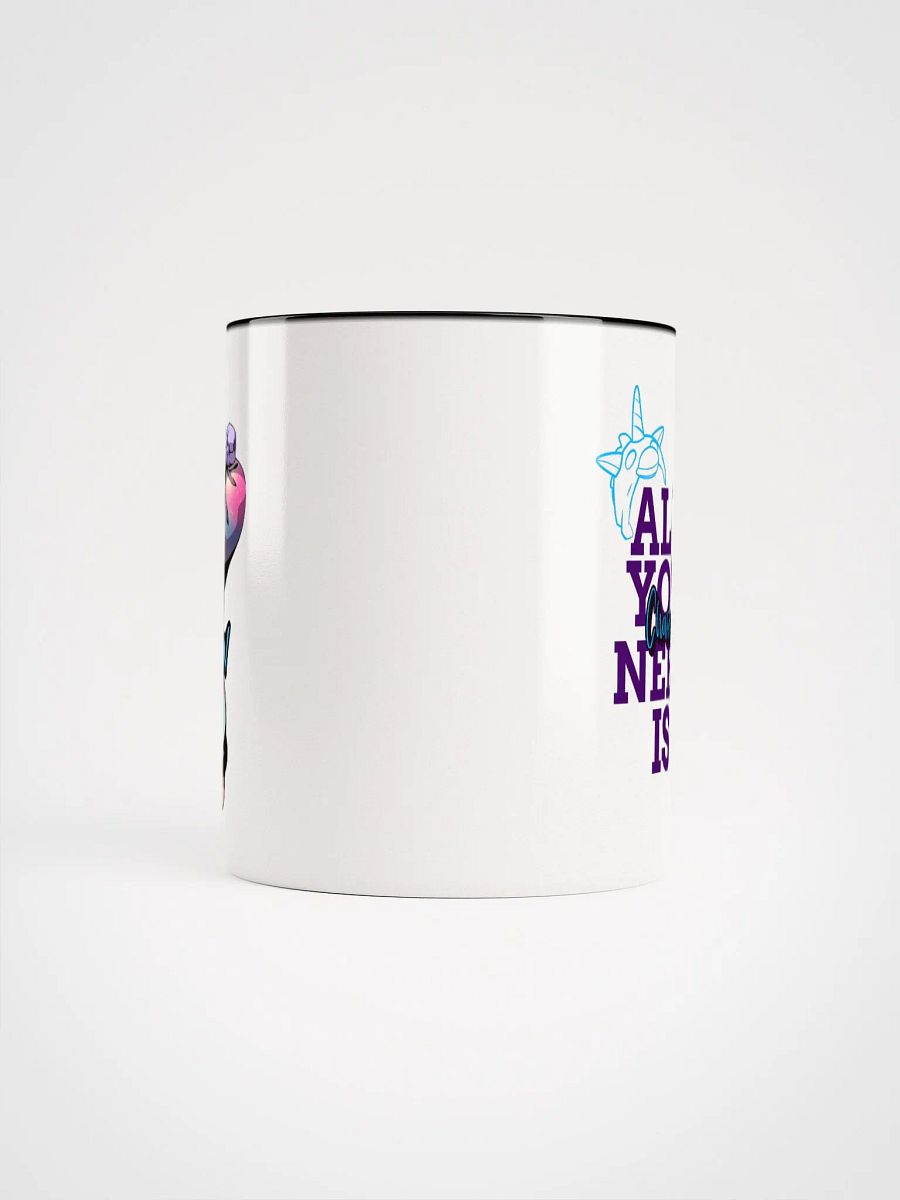 All You Need Is Chaos - Unicorn Kid Colored Mug product image (32)