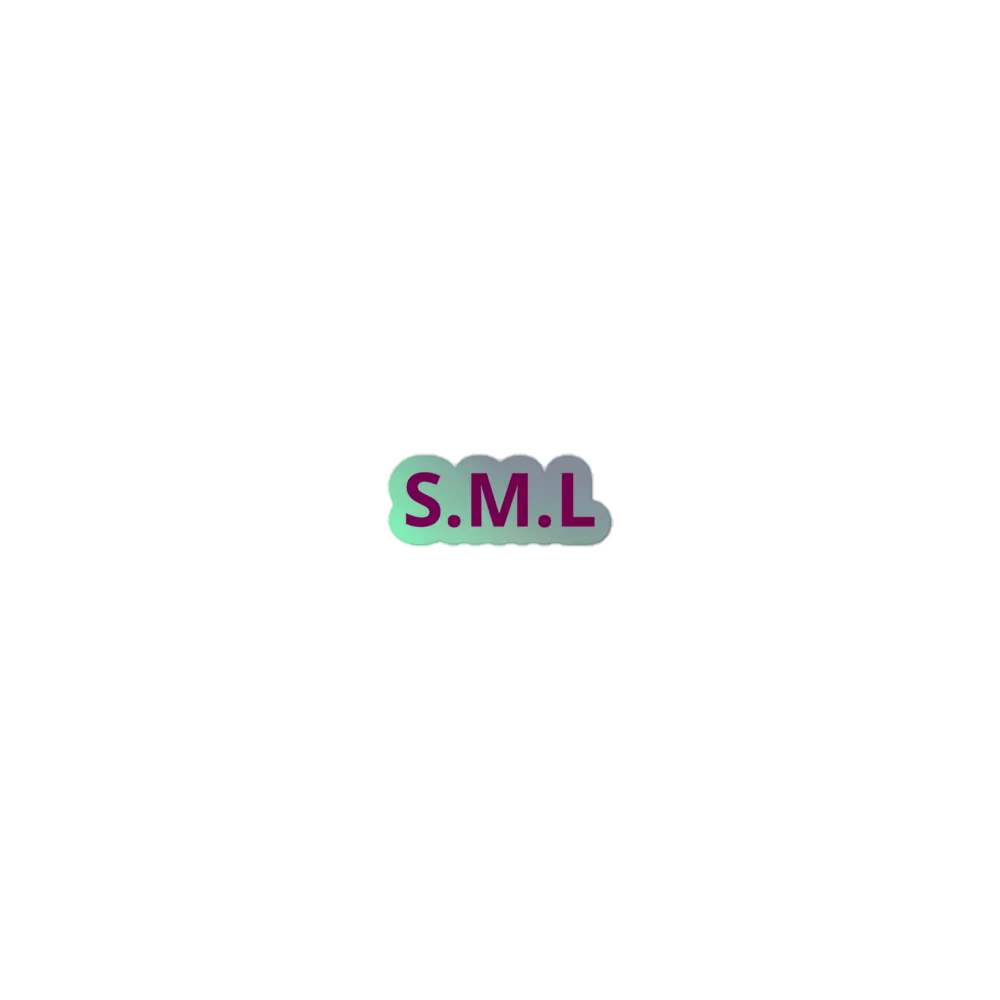 S.M.L Sticker product image (1)