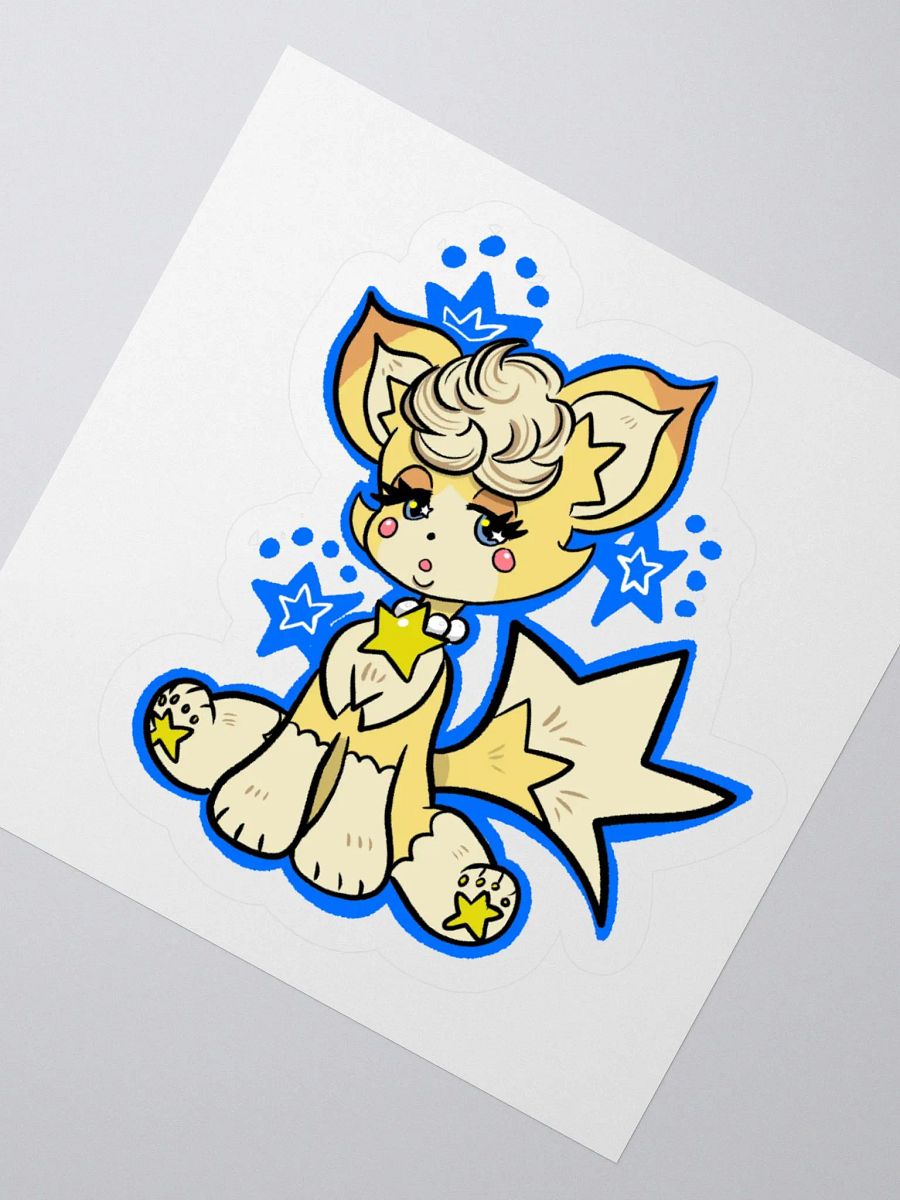 "Sleepy Stars" Cream Sticker product image (3)