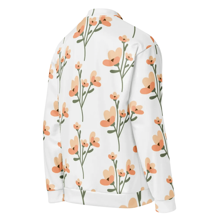 Blossom Burst Custom Bomber Jacket product image (9)