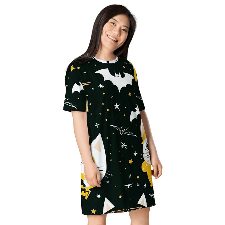Creepy Carnival Chaos T Shirt Dress product image (1)