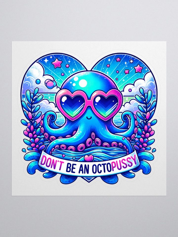 Octopus Kiss Cut Stickers product image (3)