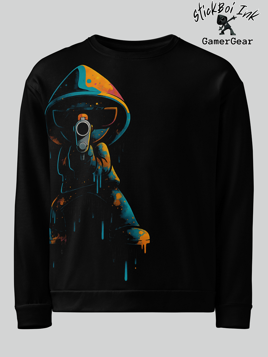 Gamer Sweatshirt - Drippy by StickBoi Ink product image (1)