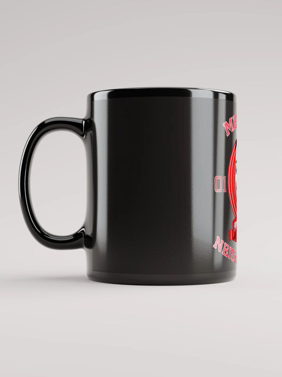 Mr. Brown's Neighborhood Mug (Black) product image (6)
