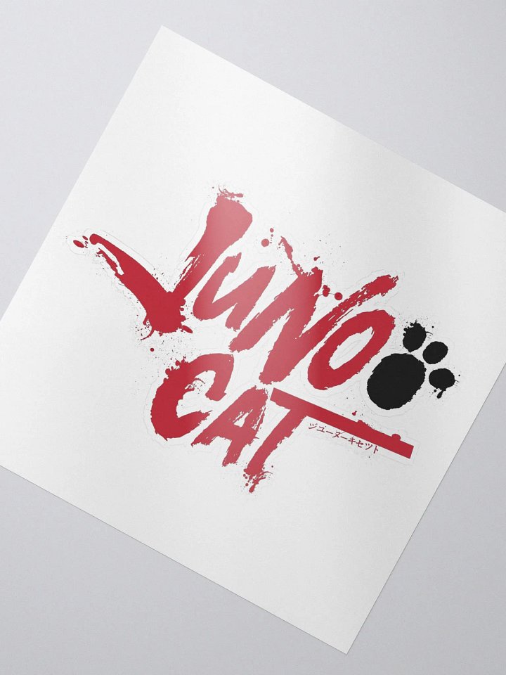 JUNOO CAT STICKER product image (2)