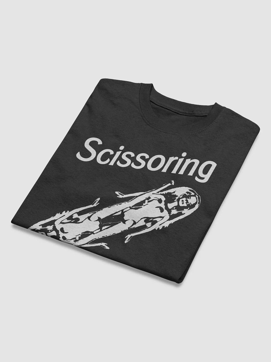 Scissoring Tee ✂️ Black product image (3)