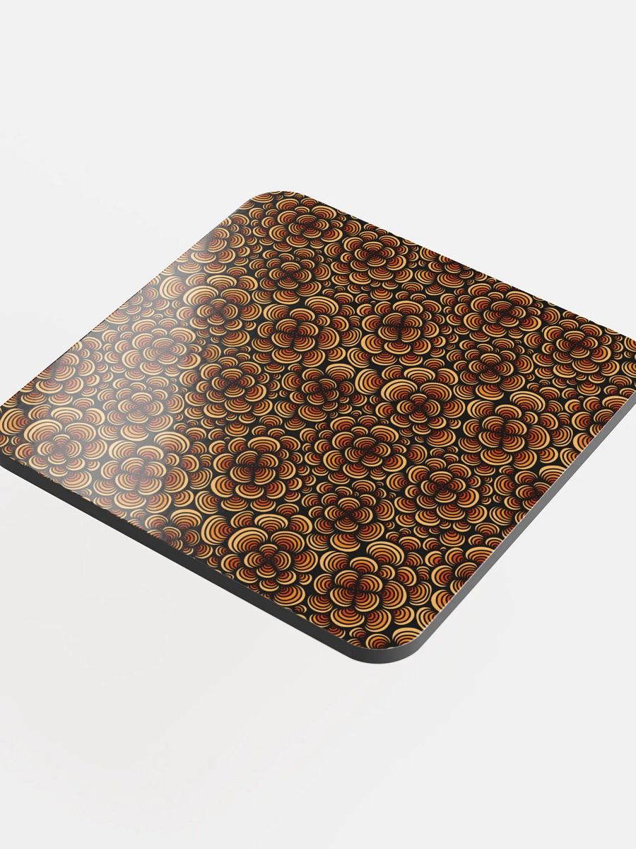Bronzed Rosette Coaster Set product image (4)