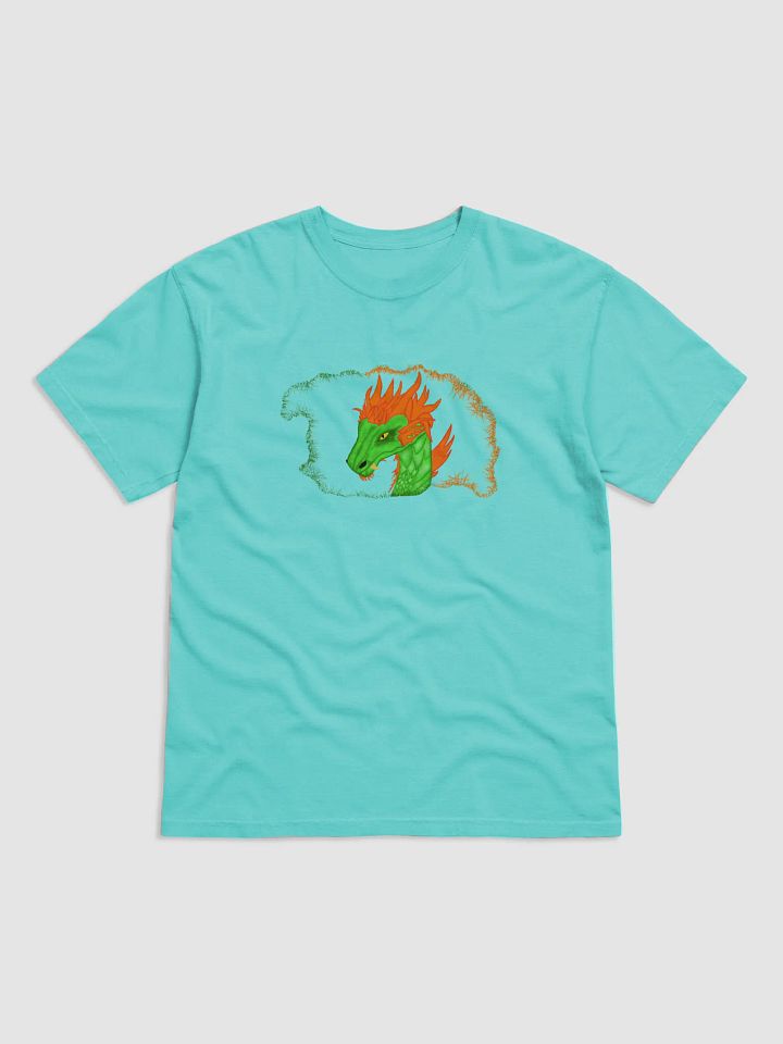 Vibrant Dragon Head Illustration T-Shirt product image (1)