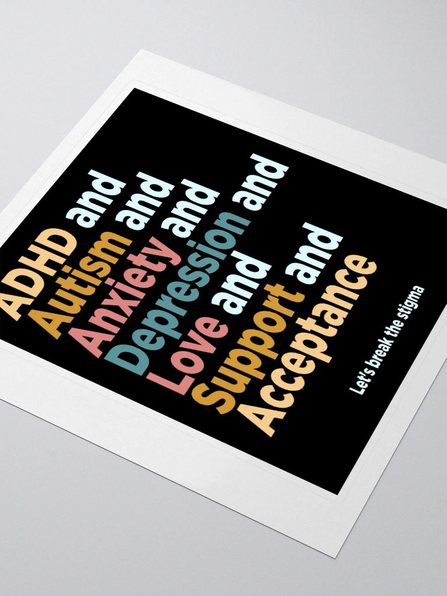Let's Break The Stigma Stickers product image (7)