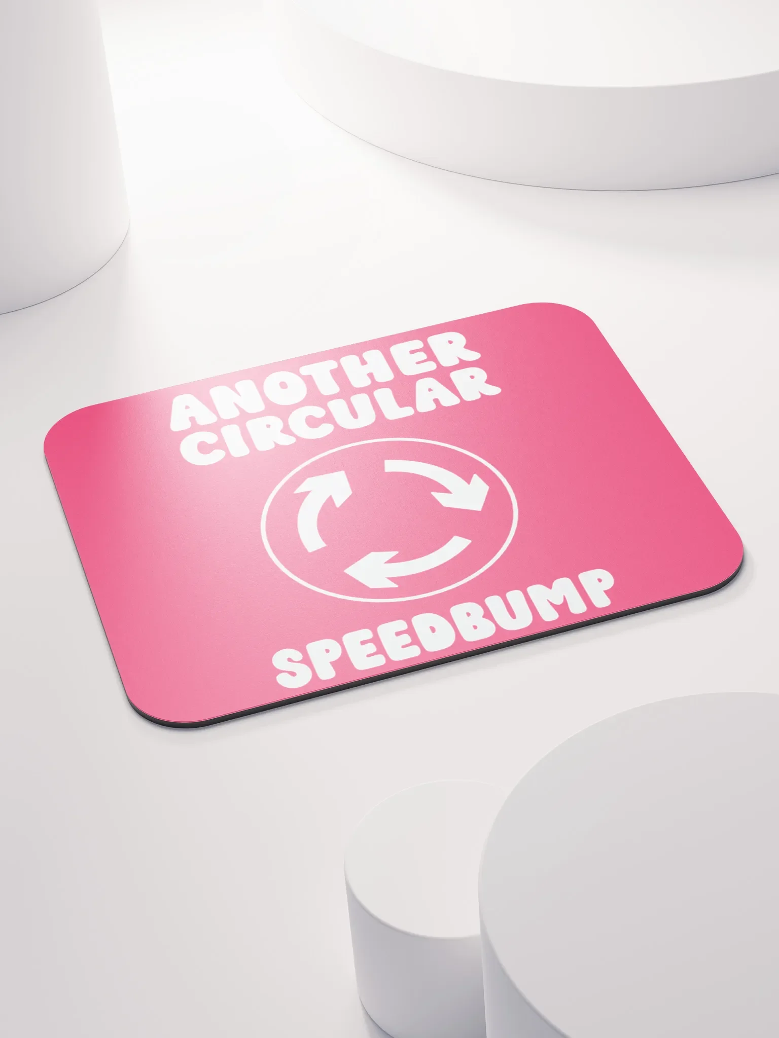 Mouse Mat: "Another Circular Speedbump" product image (4)