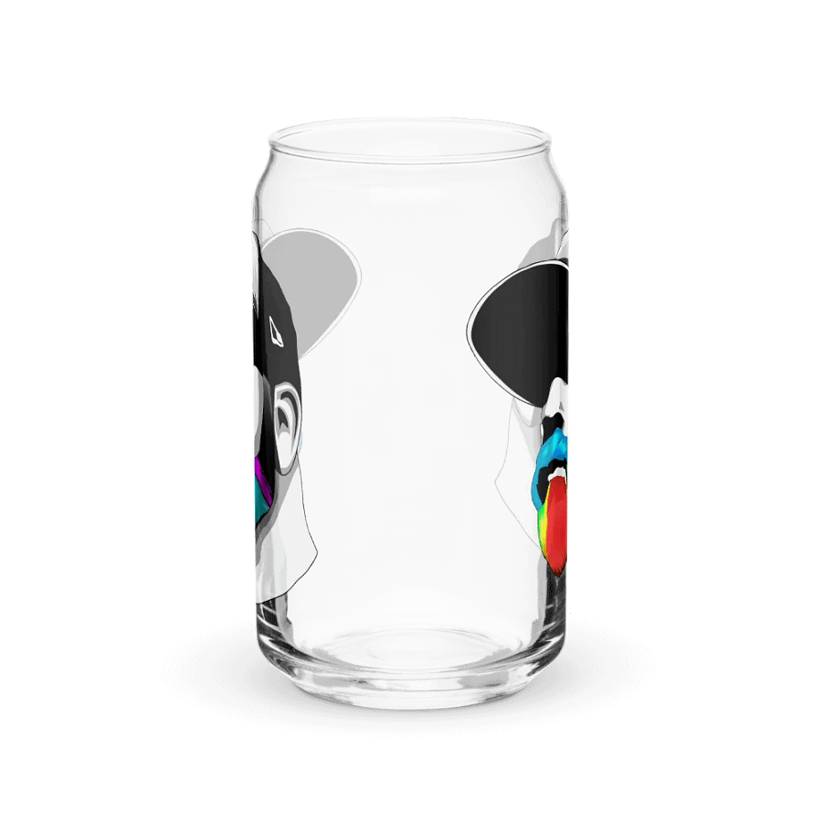 RainbowBeard New Head Logo Can-Shaped Glass 16oz product image (38)