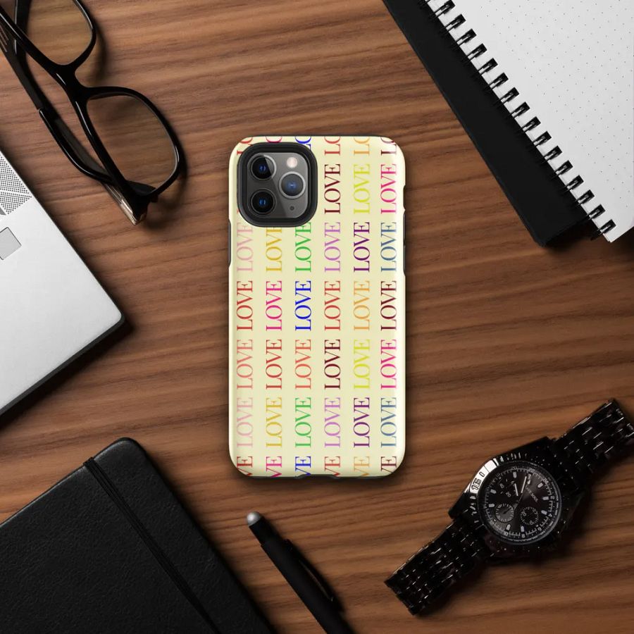 Love Grid Tough Case for iPhone® product image (32)