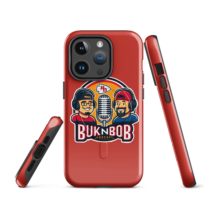 Buk N Bob Podcast Logo iPhone® MagSafe® Tough Case product image (3)
