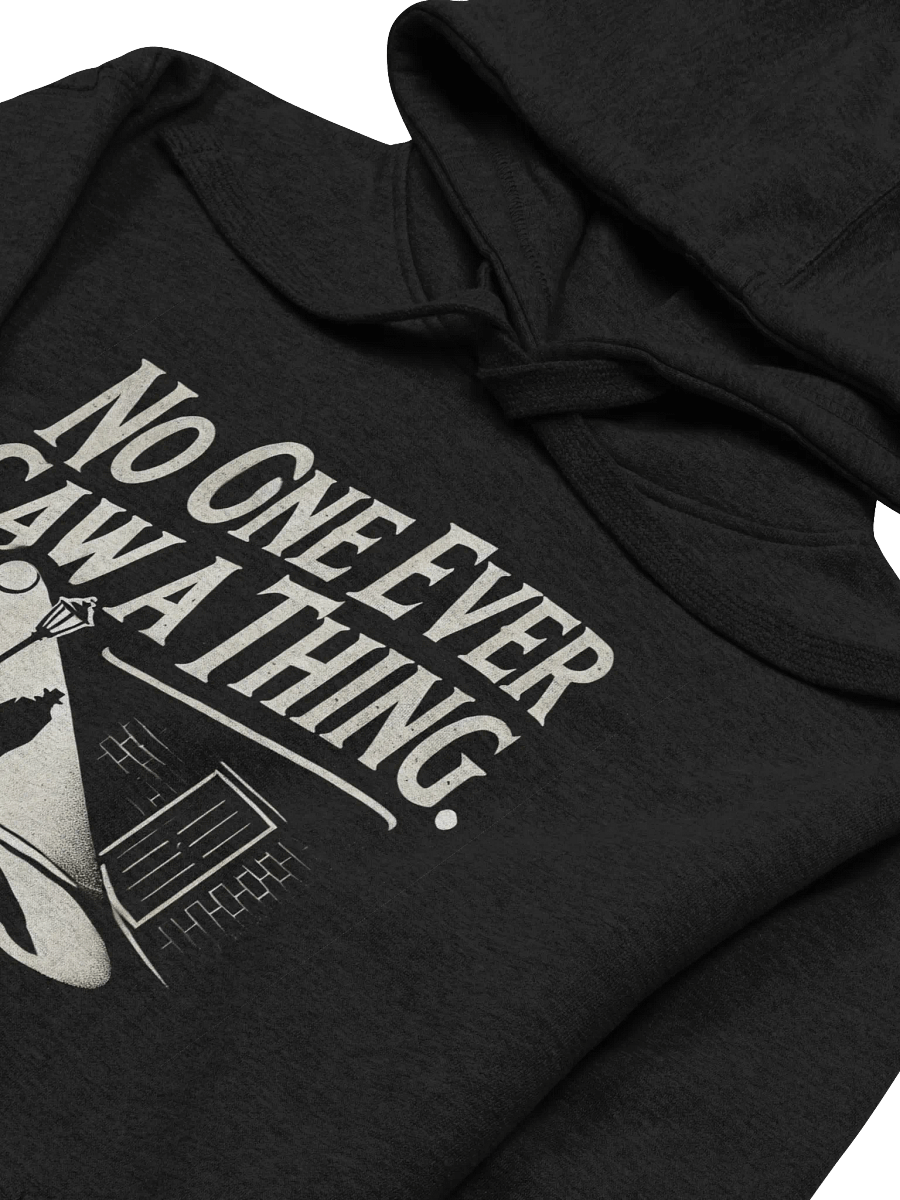 "No One Ever Saw A Thing" Unisex Hoodie product image (6)