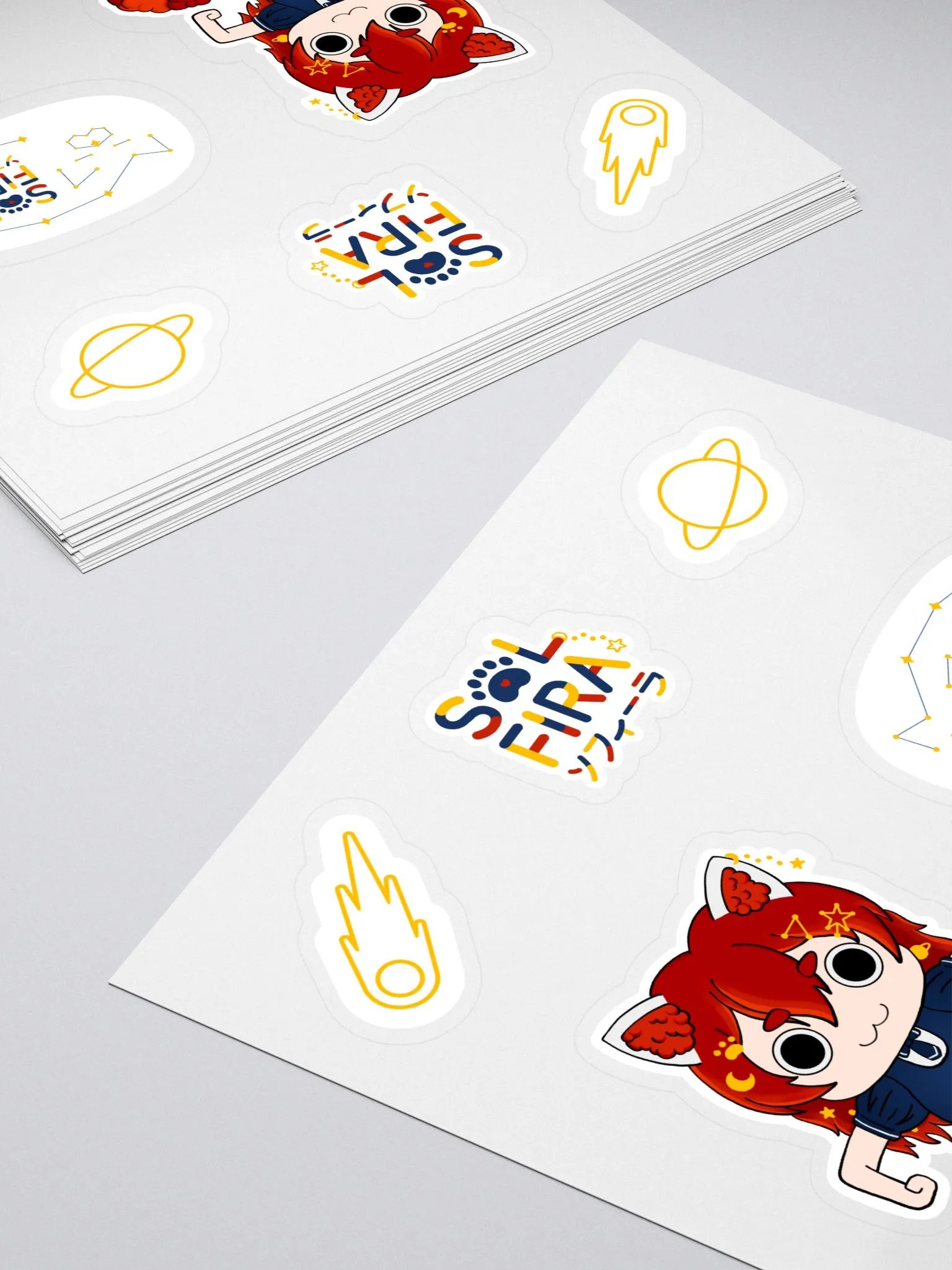 Sticker Sheet A (5.5