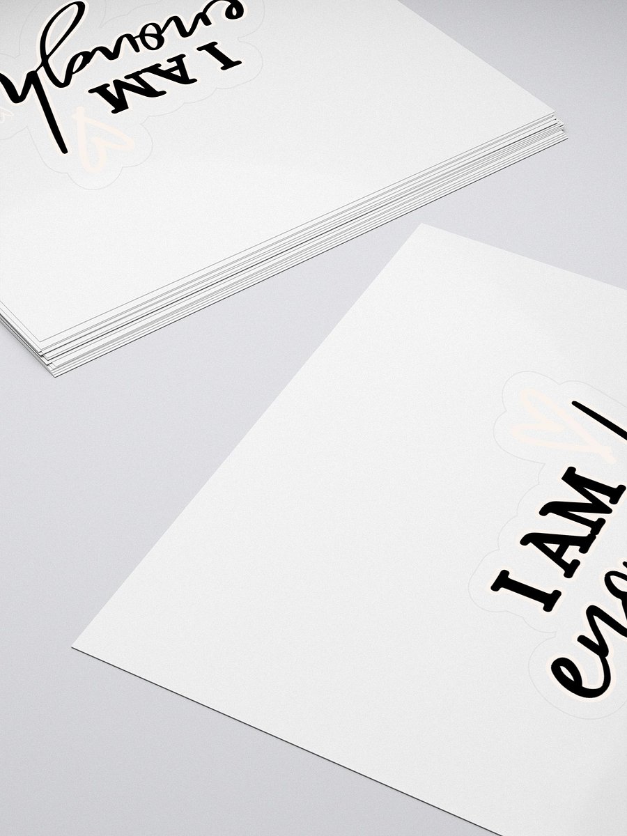 I Am Enough Sticker product image (4)