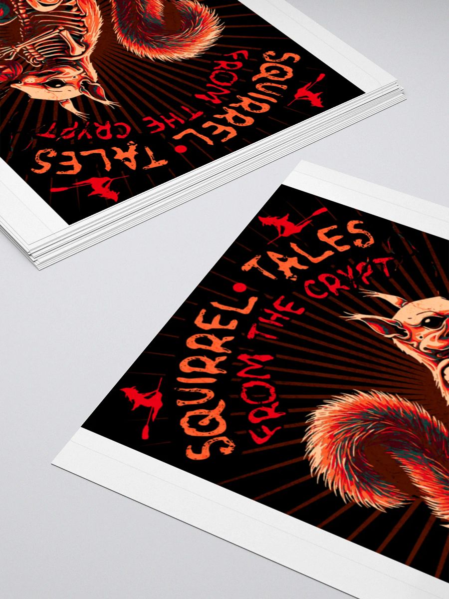 Squirrel Tales From The Crypt Kiss Cut Stickers product image (11)