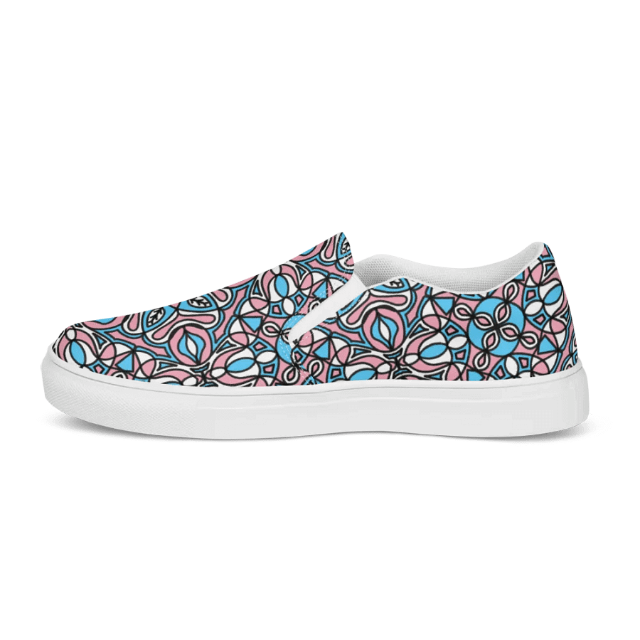Mens Slip On Canvas - Trans Abstract product image (5)
