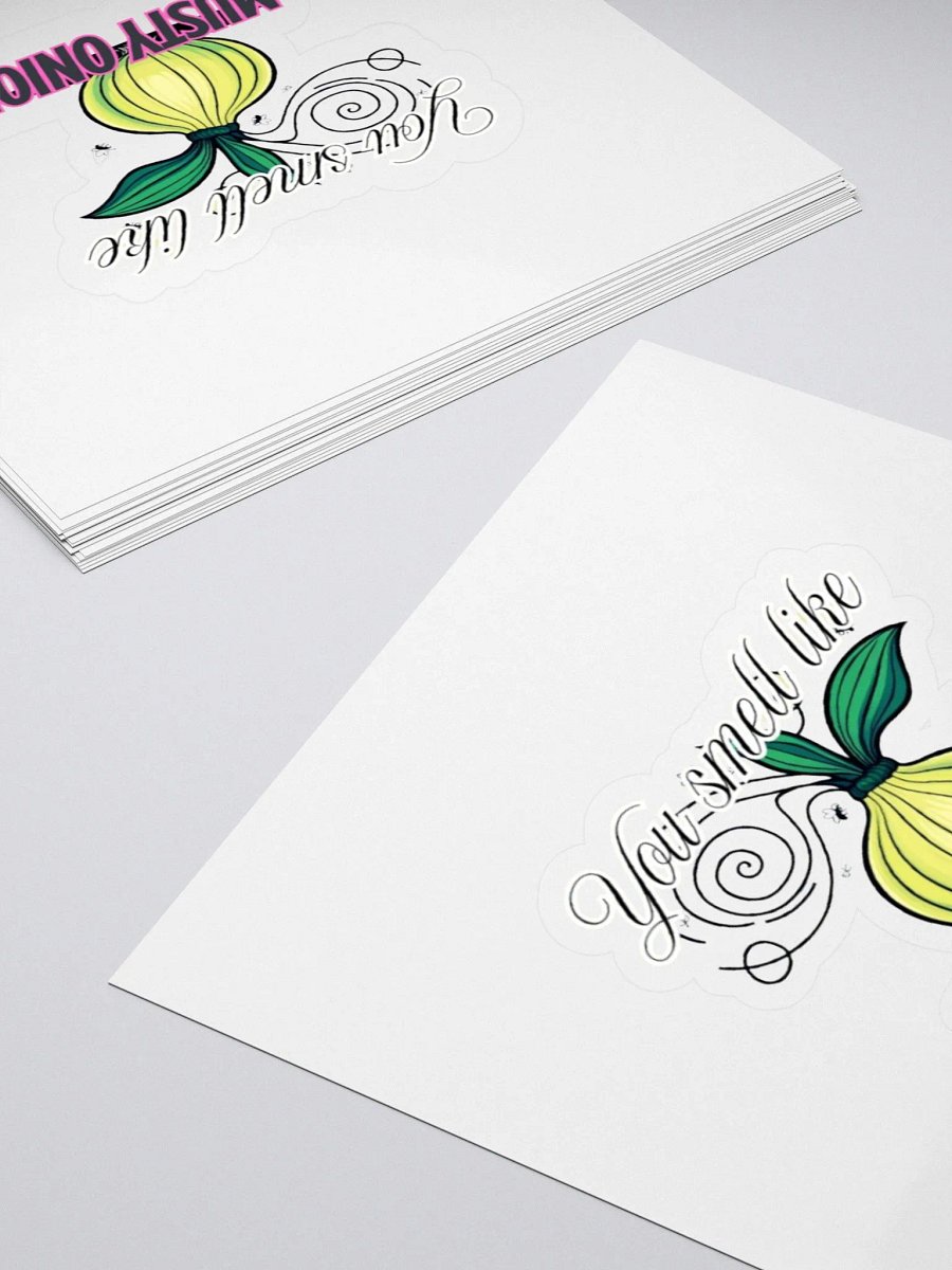 Musty Onion Kiss Cut Stickers product image (4)