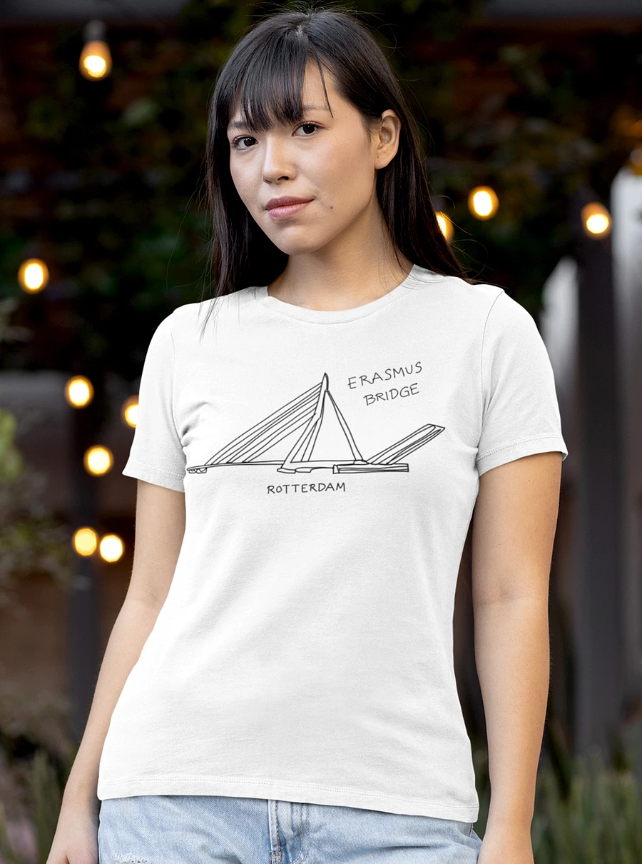 Erasmus Bridge Rotterdam Netherlands Travel Souvenir T-Shirt product image (3)