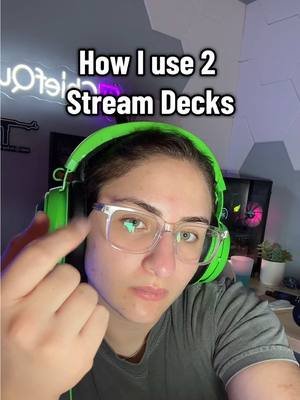 Having two decks wasn’t intentional, I just ran out of usable space in the smaller one, got the XL, and now I can use both, I will be filling the holes before you ask #pcsetup #pcbuild #pcgamingsetup #pcgaming #pcgamer #desktoppc #gamingpc 