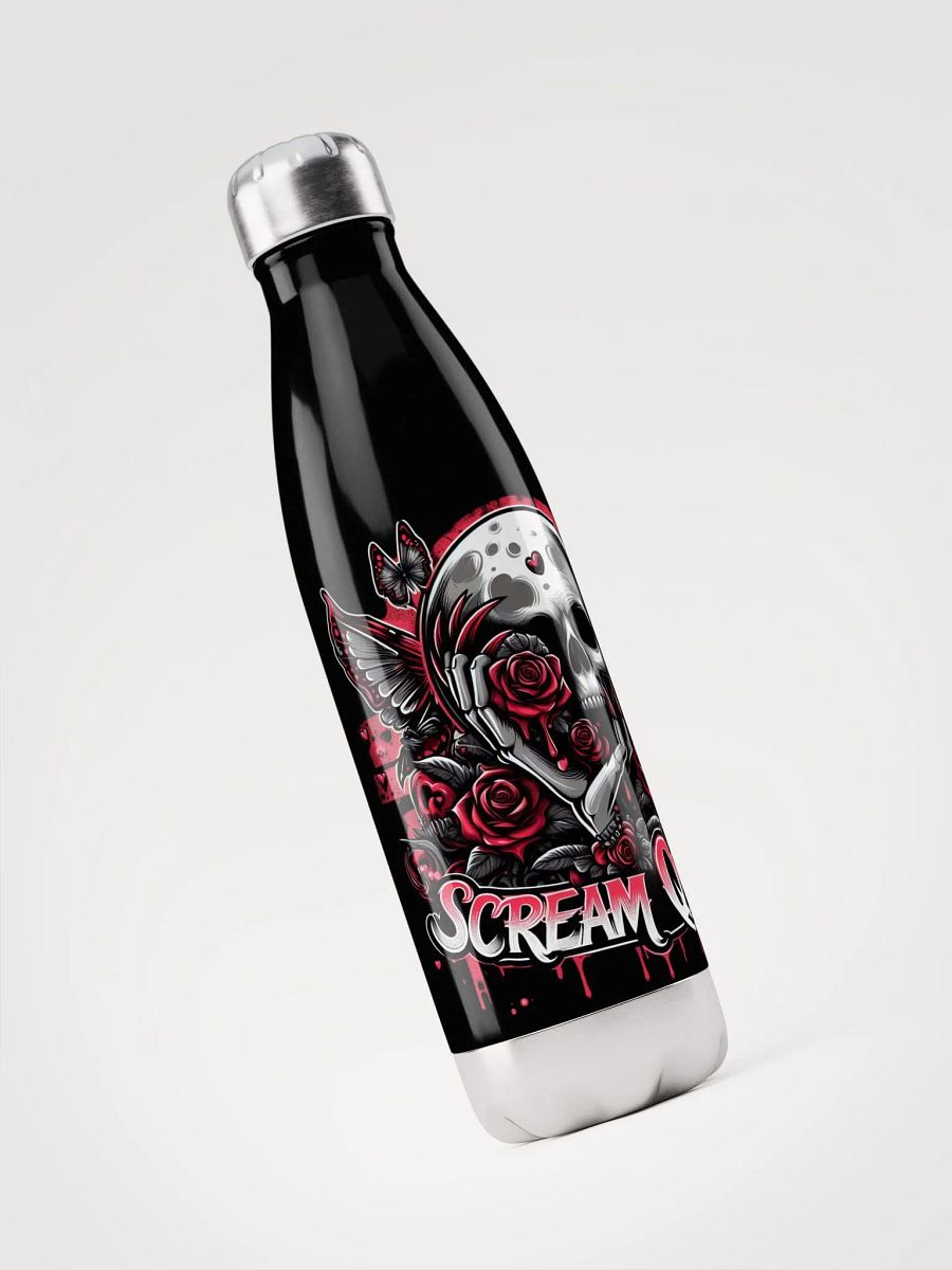 Gothic Scream Queen Stainless Steel Water Bottle product image (5)