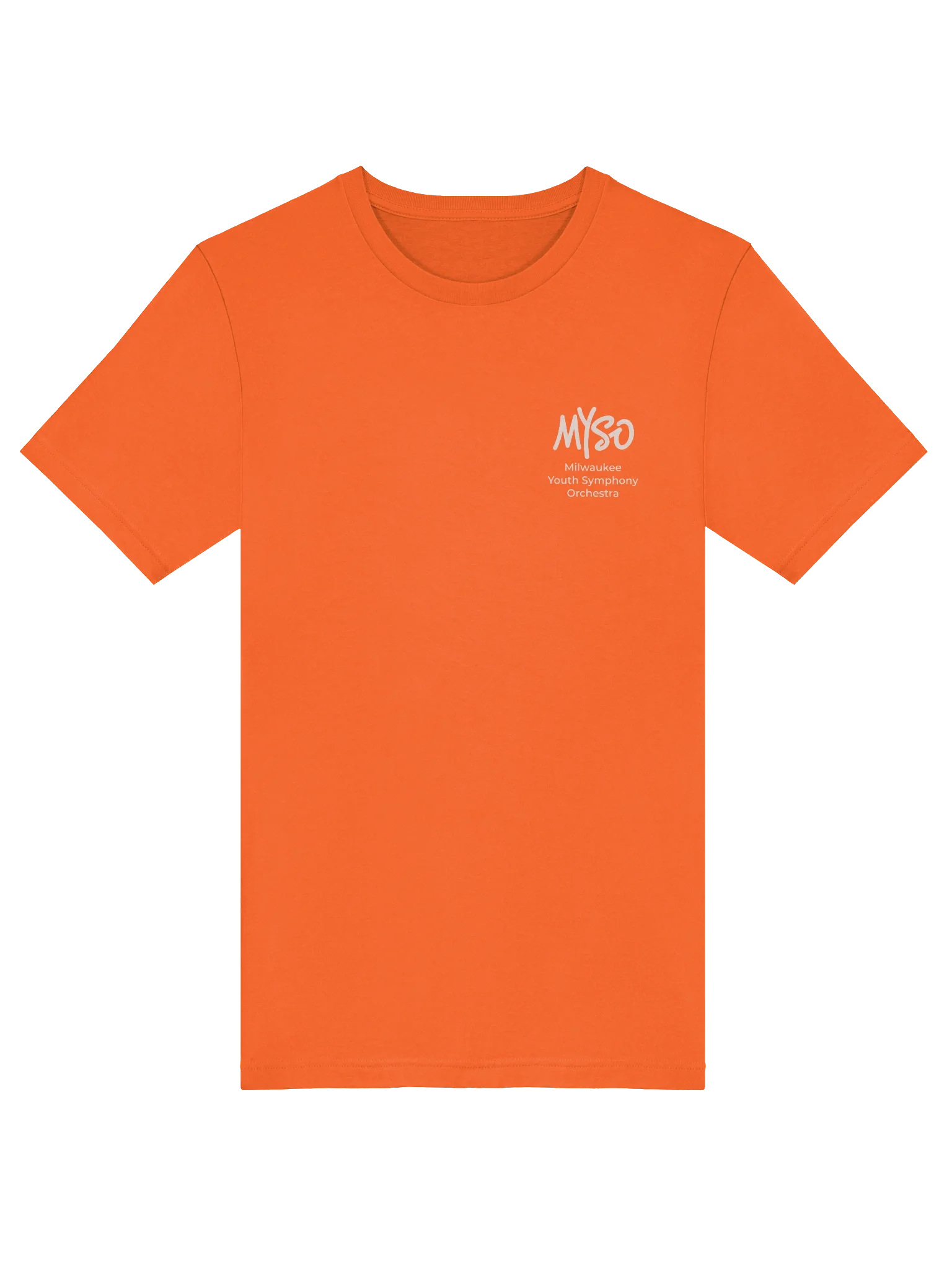 MYSO Adult Orange Instrument T-shirt product image (5)