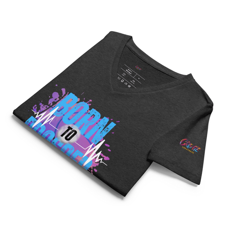 Expressive Born to Prosper Women's V-Neck Tee product image (5)
