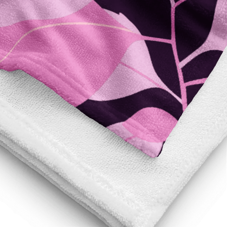 Pink Botanical Bliss Towel product image (4)