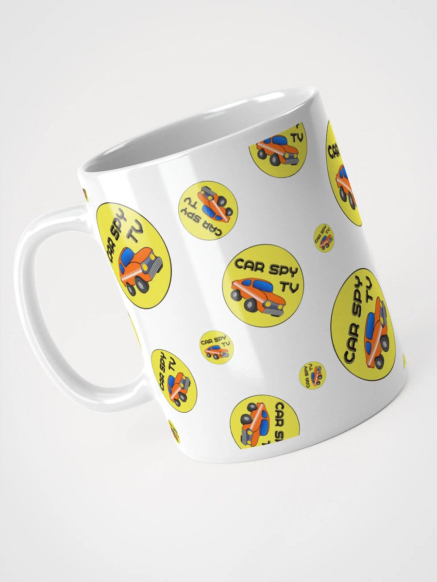 Ceramic Mug: CarSpyTV Logo product image (3)