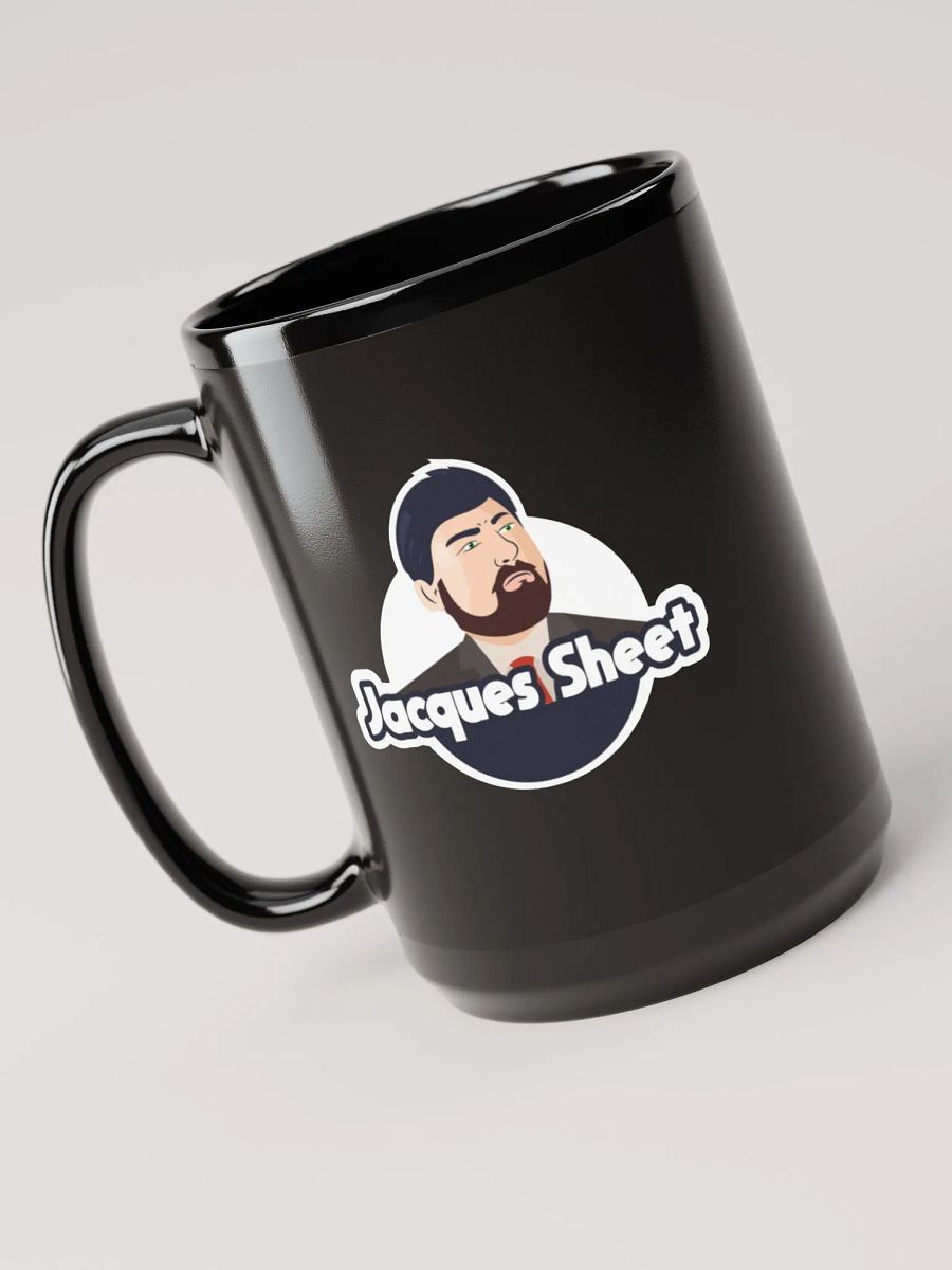 Jacques Sheet 15oz. Mug/Black product image (4)