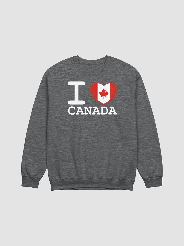 I Love Canada I Heart Canada Sweatshirt product image (2)