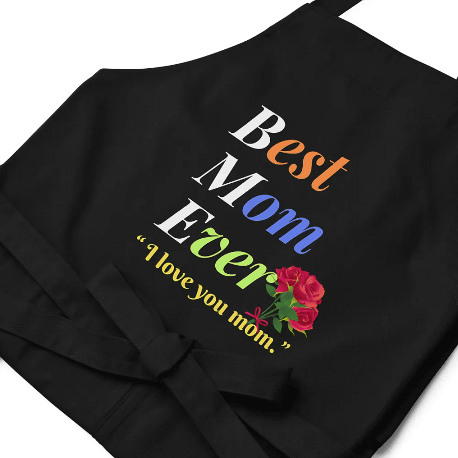 Best Mom Ever Organic Cotton Apron product image (5)