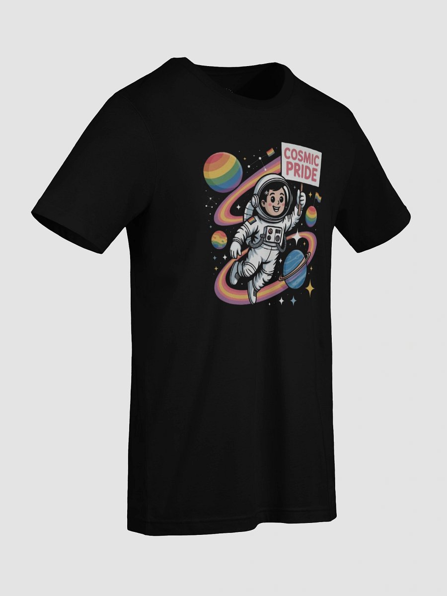 Exclusive 'Cosmic Pride' Rainbow Astronaut Unisex T-Shirt - TDS Music product image (90)