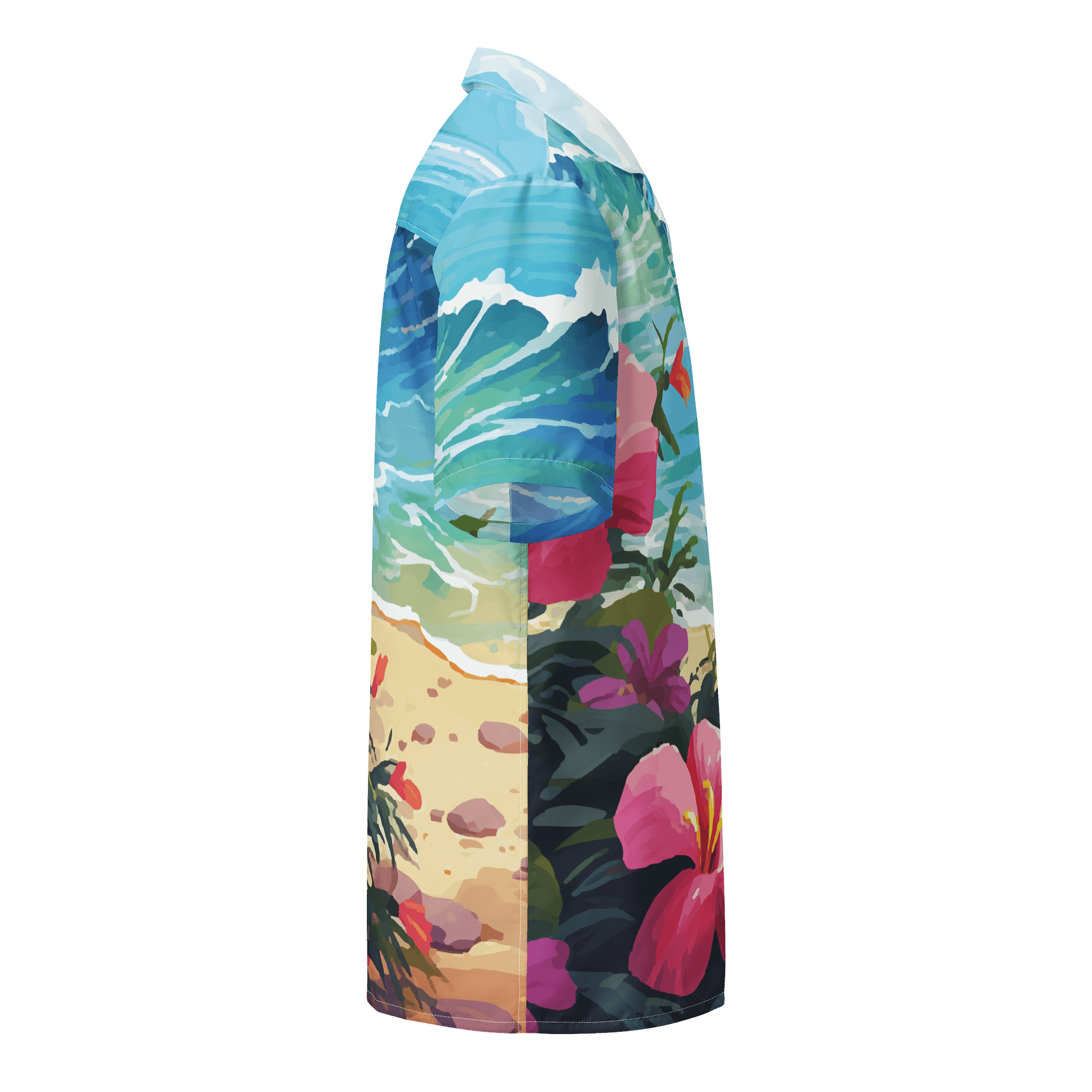 Tropical Paint Hawaiian Shirt product image (6)