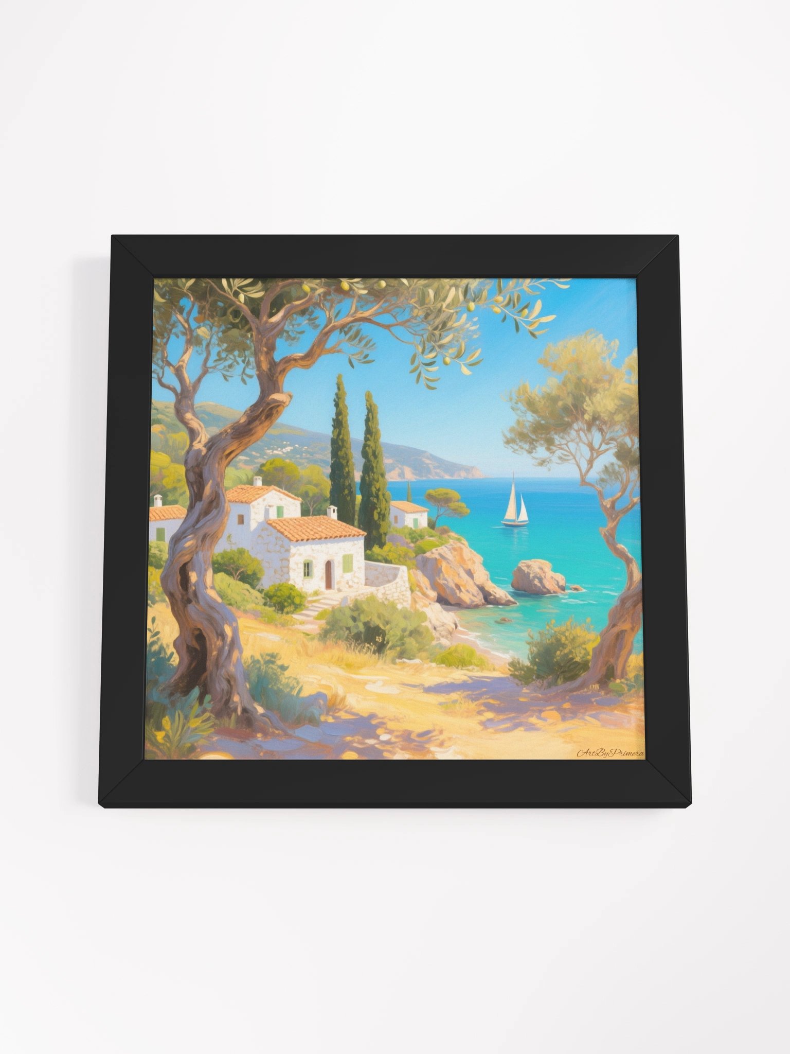 Mediterranean Serenity Framed Poster product image (4)