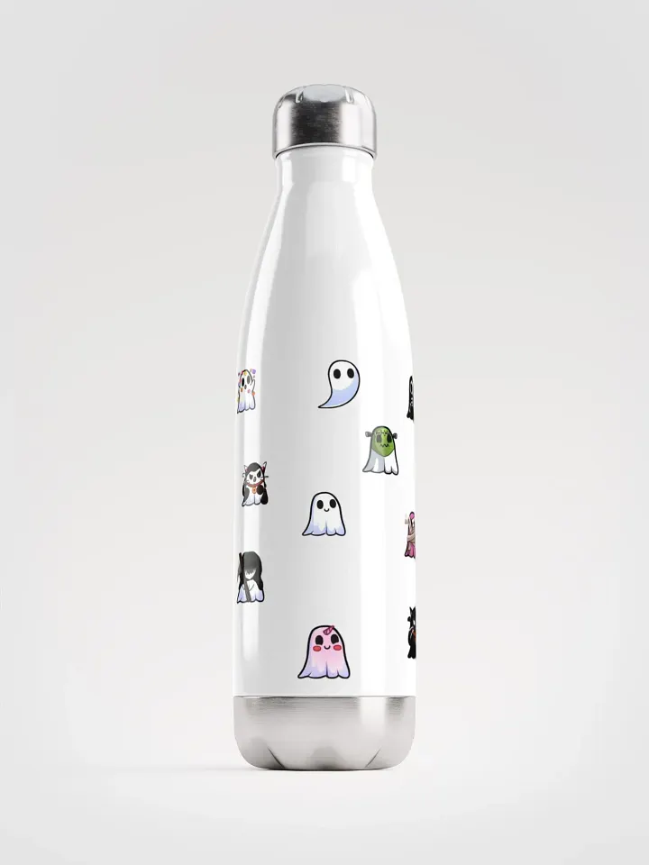 ISAG ghostie emotes water bottle product image (1)
