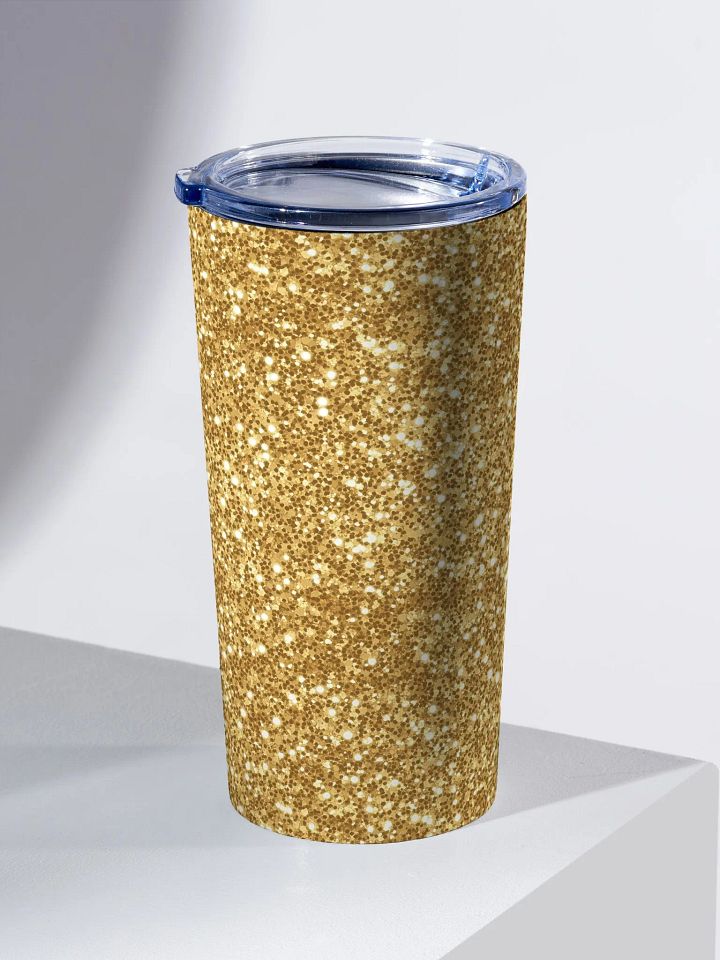 Golden Glitz 20oz Stainless Steel Tumbler product image (2)