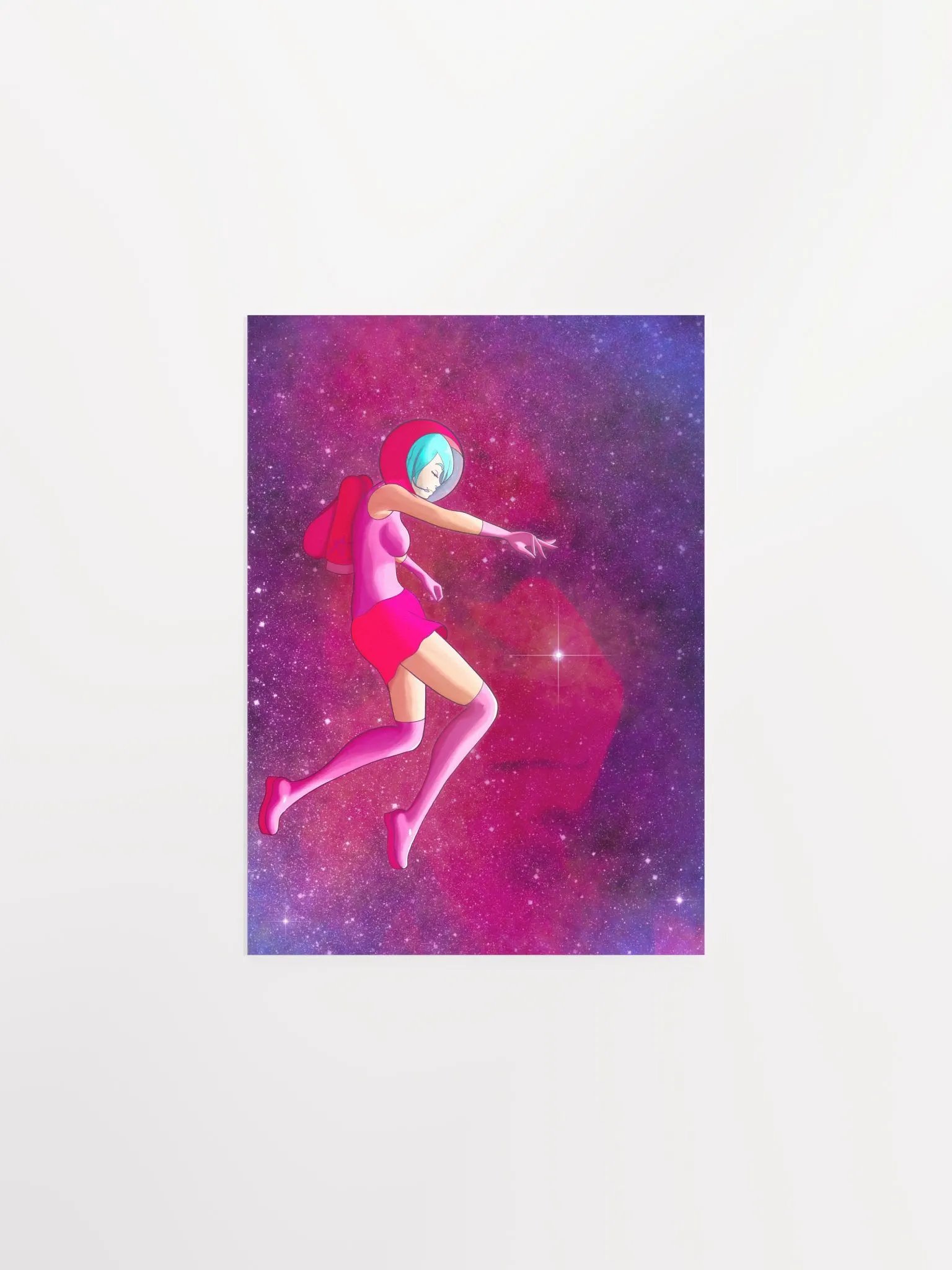 Space Girl Poster product image (3)