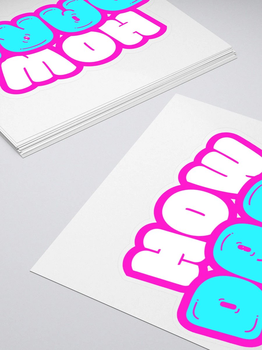 HOW DARE Kawaii Sticker product image (4)