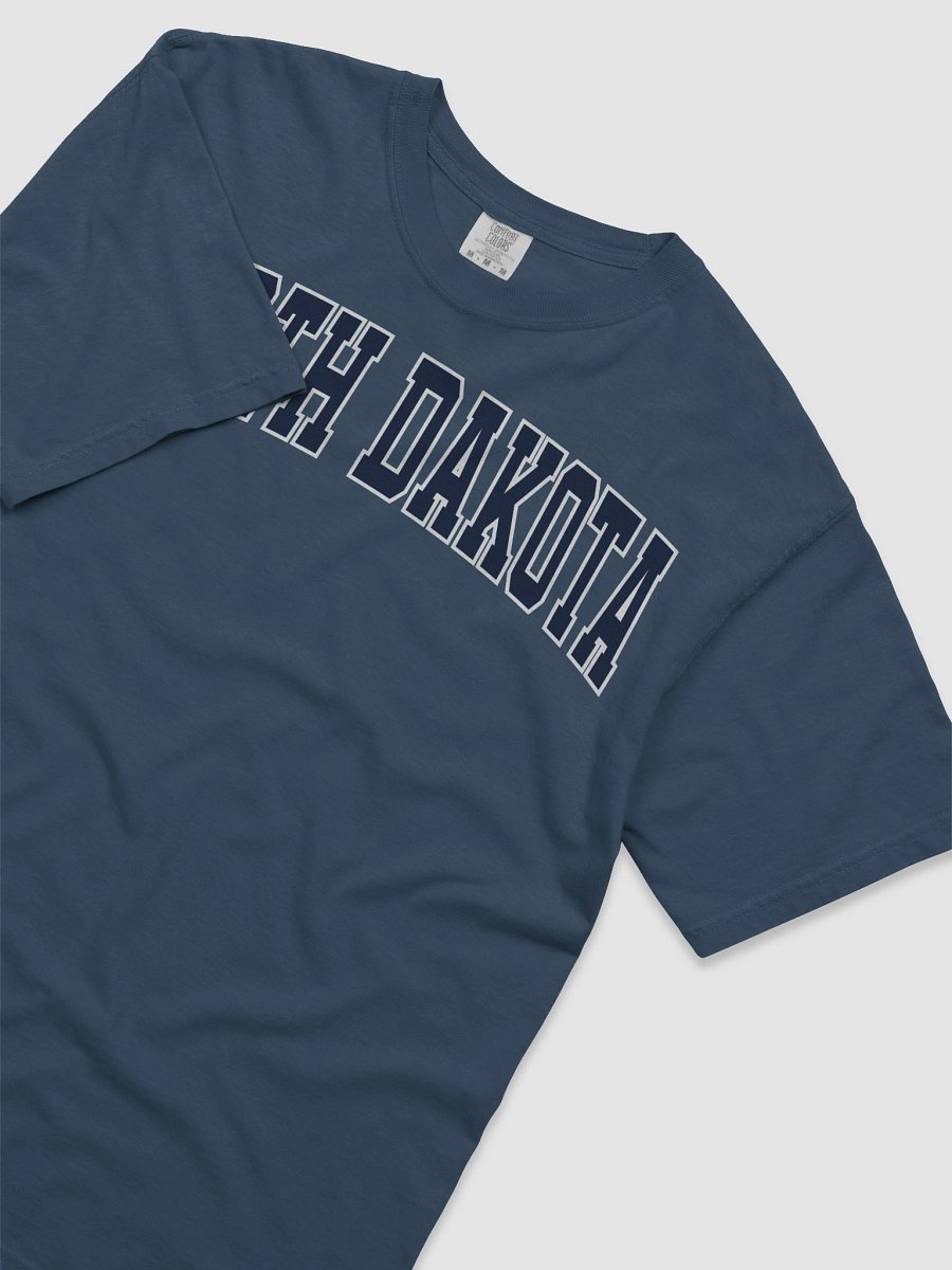 North Dakota Vintage Varsity Unisex Garment-Dyed T-shirt product image (106)