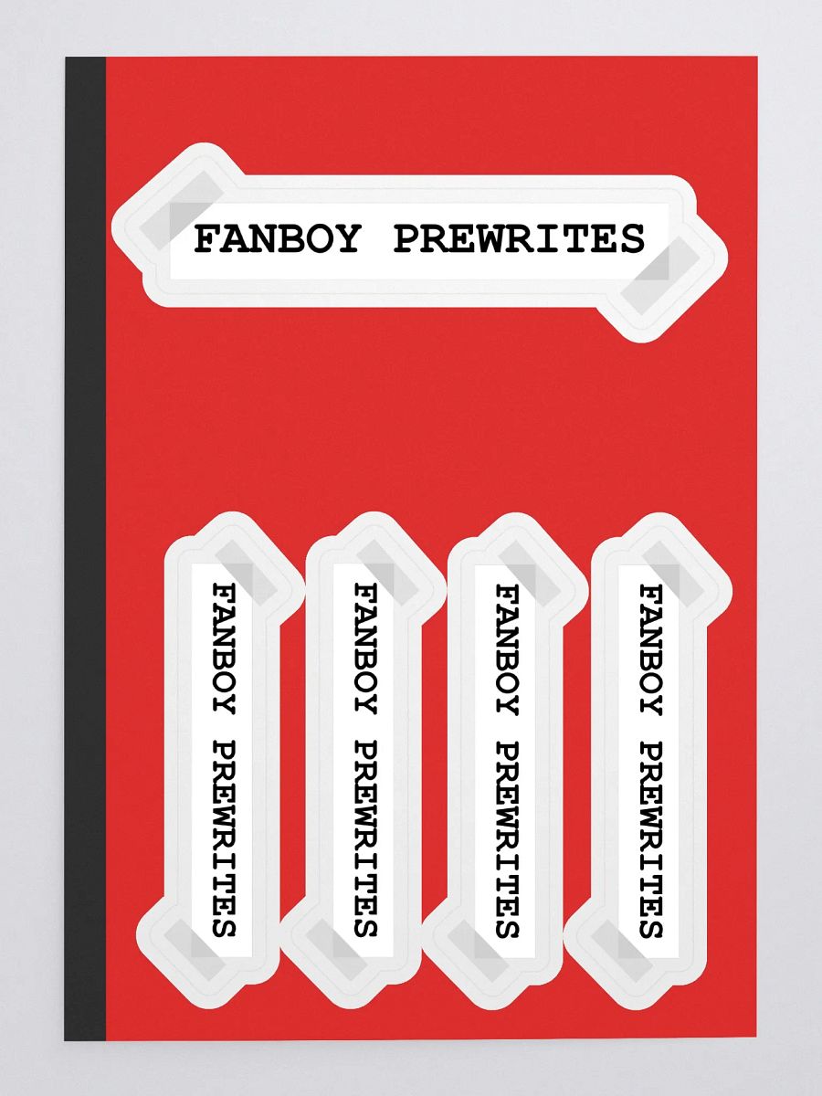 FANBOY PREWRITES Kiss Cut Sticker Sheet product image (3)
