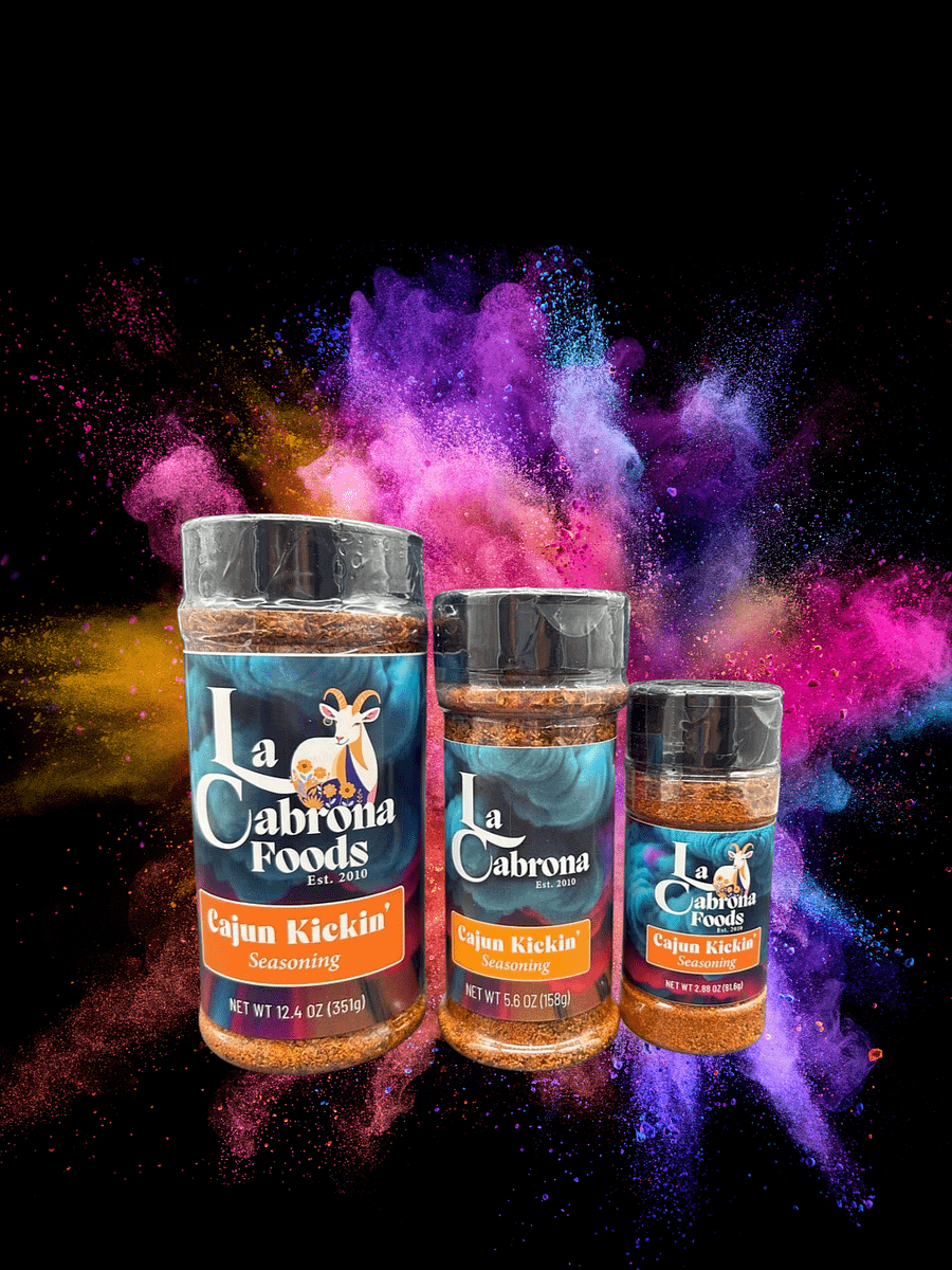 La Cabrona Foods Cajun Kickin' Seasoning, Bold Authentic Mexican-Style Seasoning product image (3)