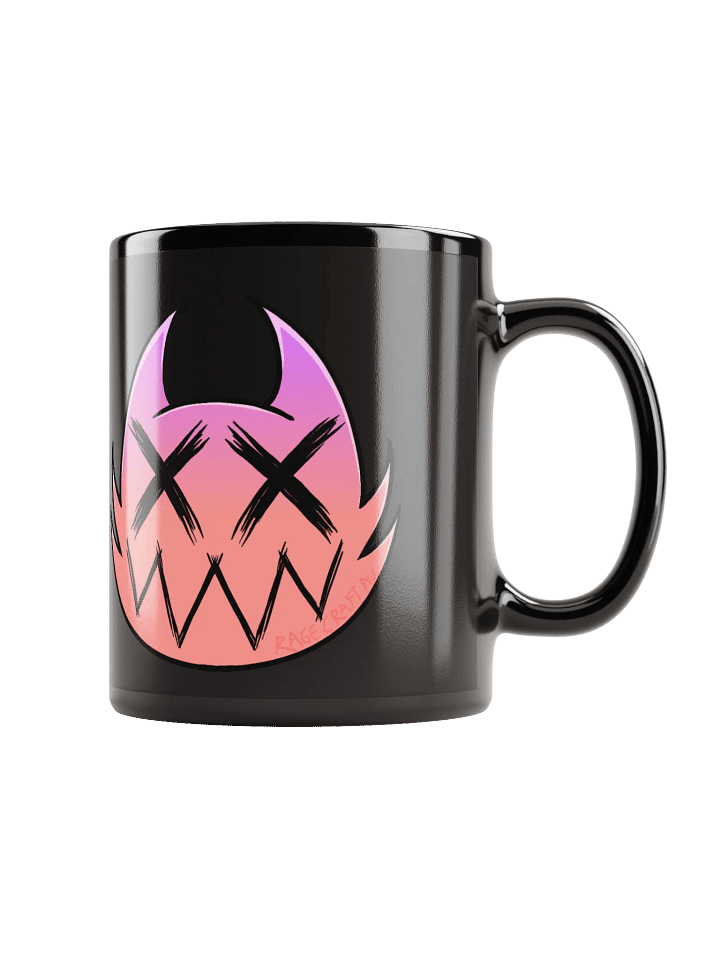 Black Rage Cat Mug product image (1)