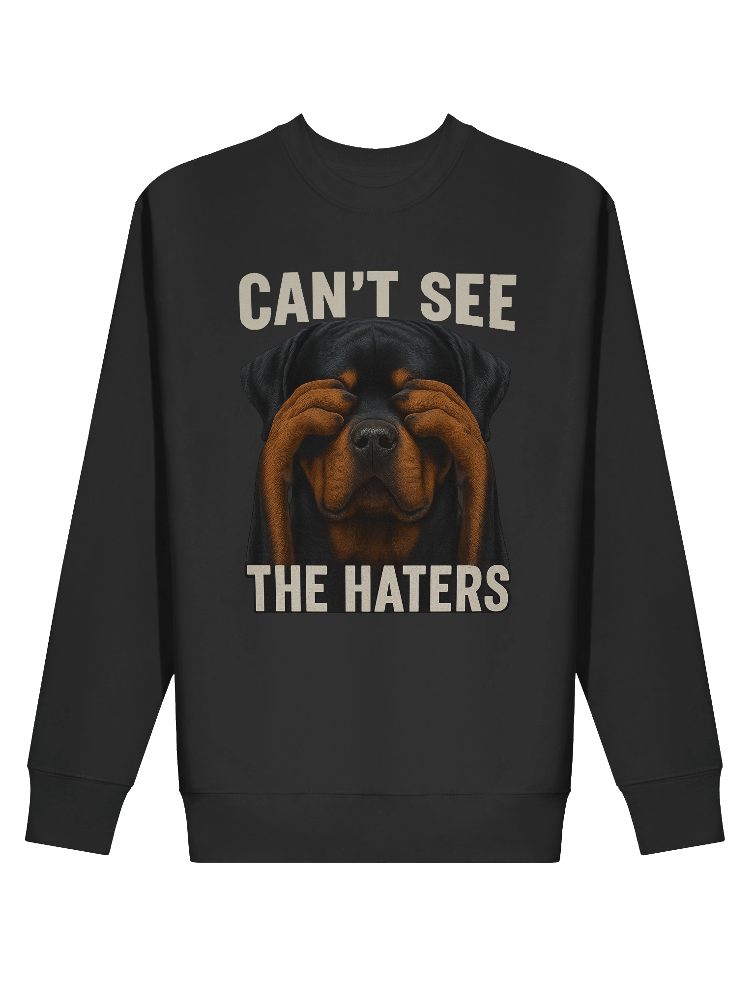 Rottweiler Can't See the Haters Premium Sweatshirt product image (2)